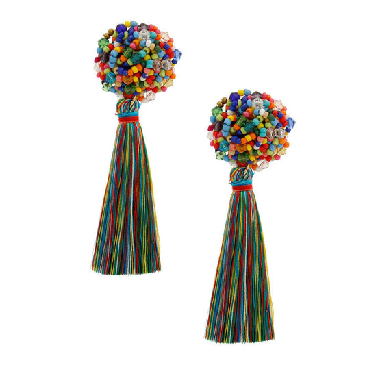 Elevate Your Style: Multicolor Drop Earrings for Fashionistas