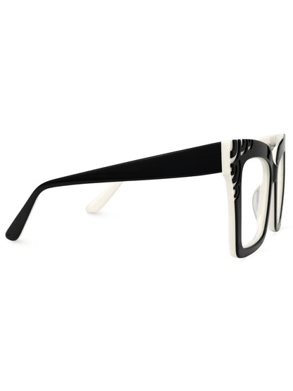 Eyeglasses Two Tone Frames Unique Cool Look