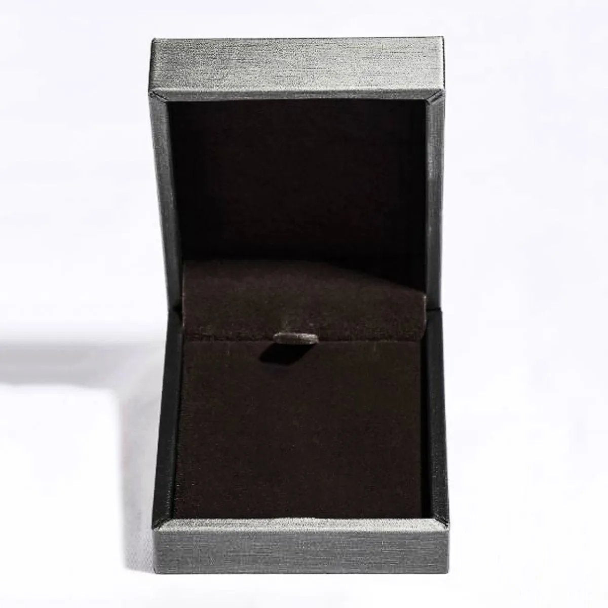Dainty Round Moissanite Solitaire Pendant Necklace in Sterling Silver