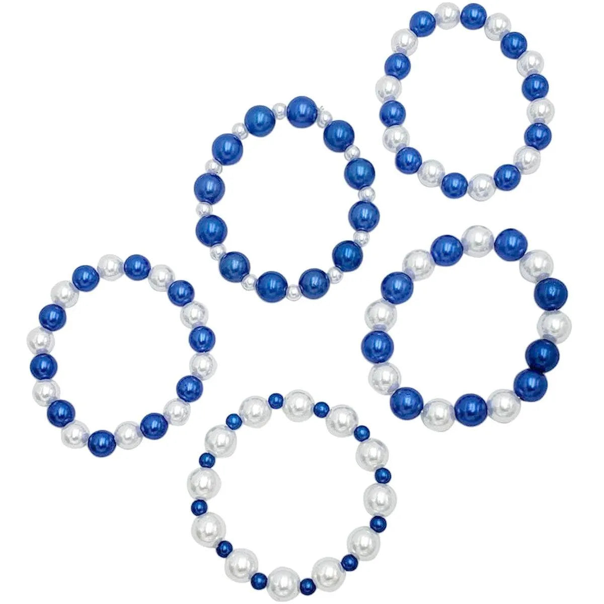 Fashion Pearls Blue Whits Bracelets - Elevate Your Style