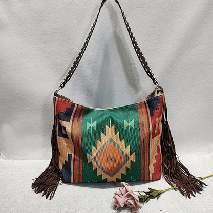 Fringe Shoulder Bag Retro Inspired Style