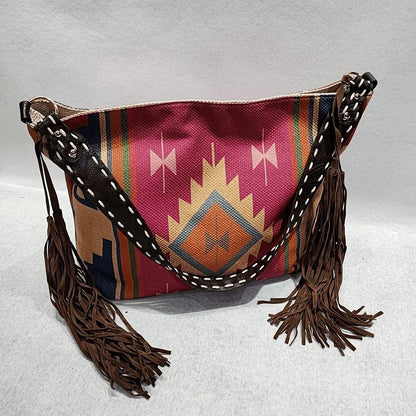 Fringe Shoulder Bag Retro Inspired Style