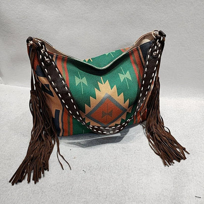 Fringe Shoulder Bag Retro Inspired Style