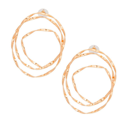 Gold Spiral Stud Earrings: Spin Your Look Up a Notch