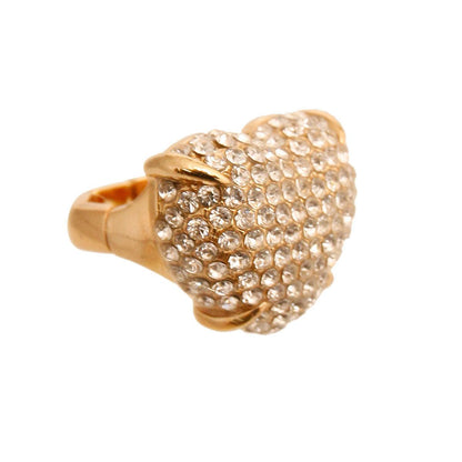 Heart Ring Gold Plated Truly Yours