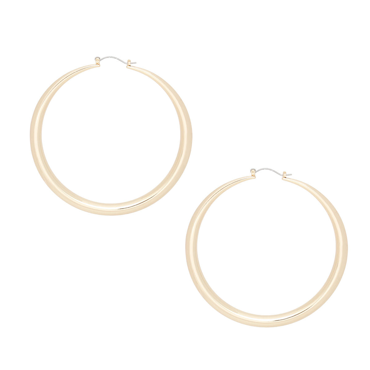 Oversized Gold Hoop Earrings Bold Statement Jewelry for Trendy Women