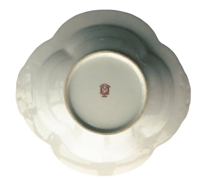 Noritake, Hand Painted Florals Decorative Vintage Porcelain Bowl
