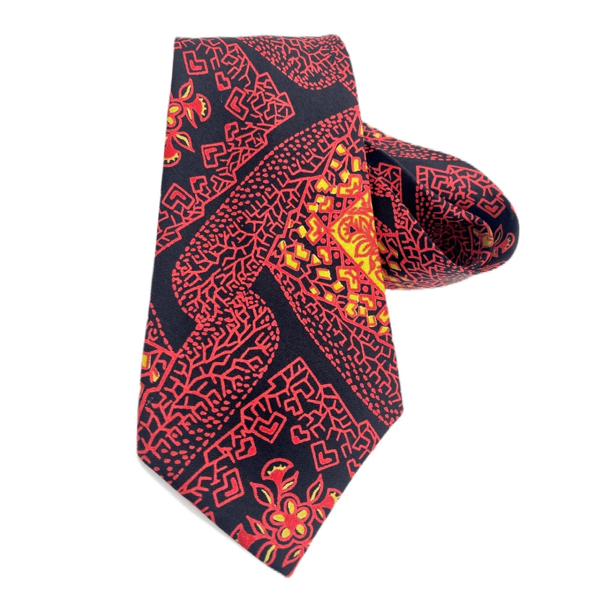Pierre Cardin Vintage Multicolor Silk Tie