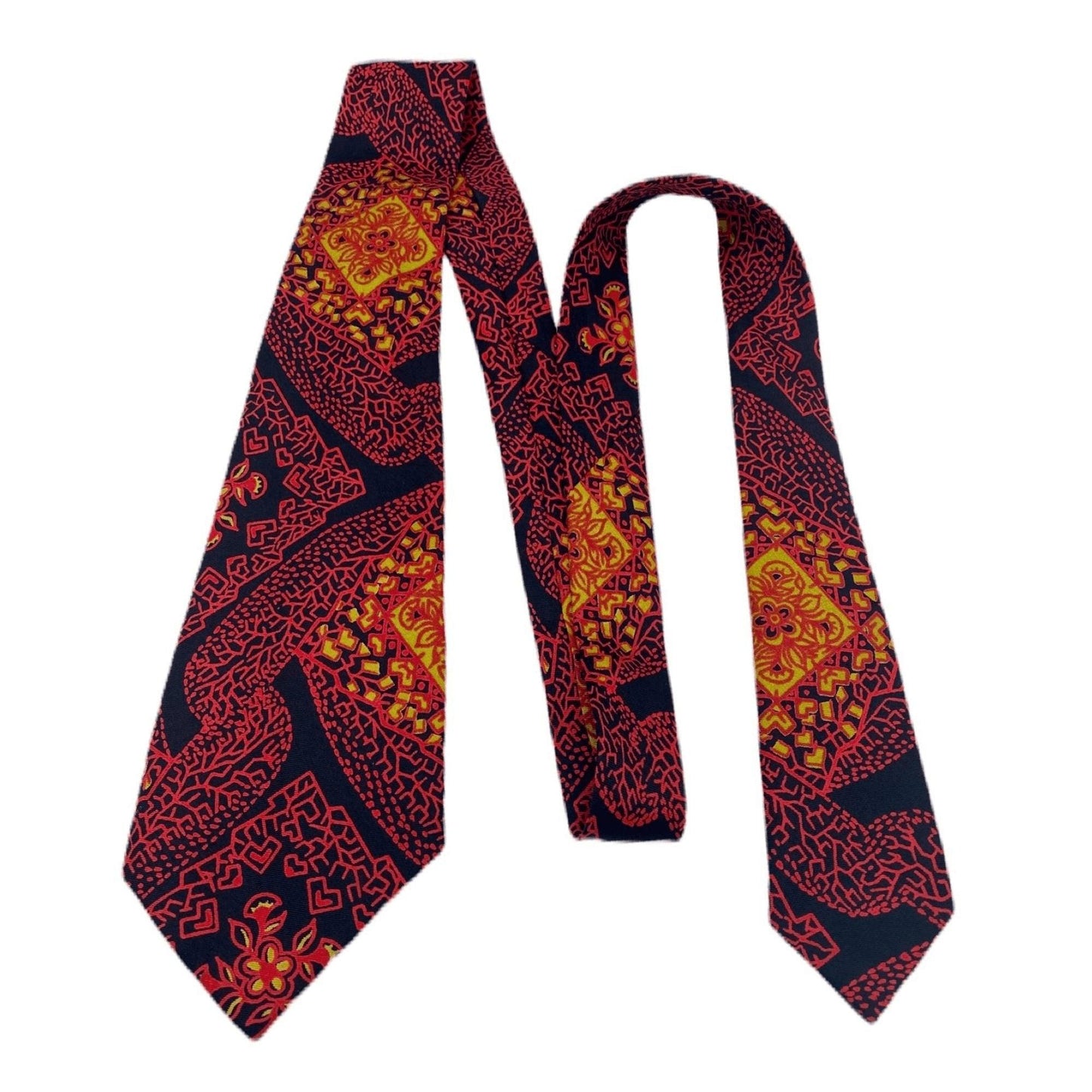 Pierre Cardin Vintage Multicolor Silk Tie