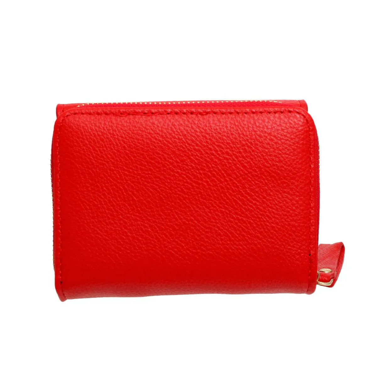 Red Faux Leather Wallet for Women: Perfect Everyday Essential