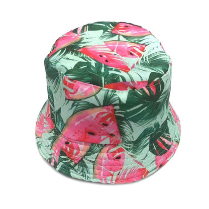 Reversible Bucket Hat Summer Melon