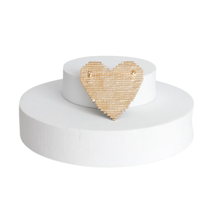 Rainbow Heart Brooch – Bold and Beautiful Pinktown