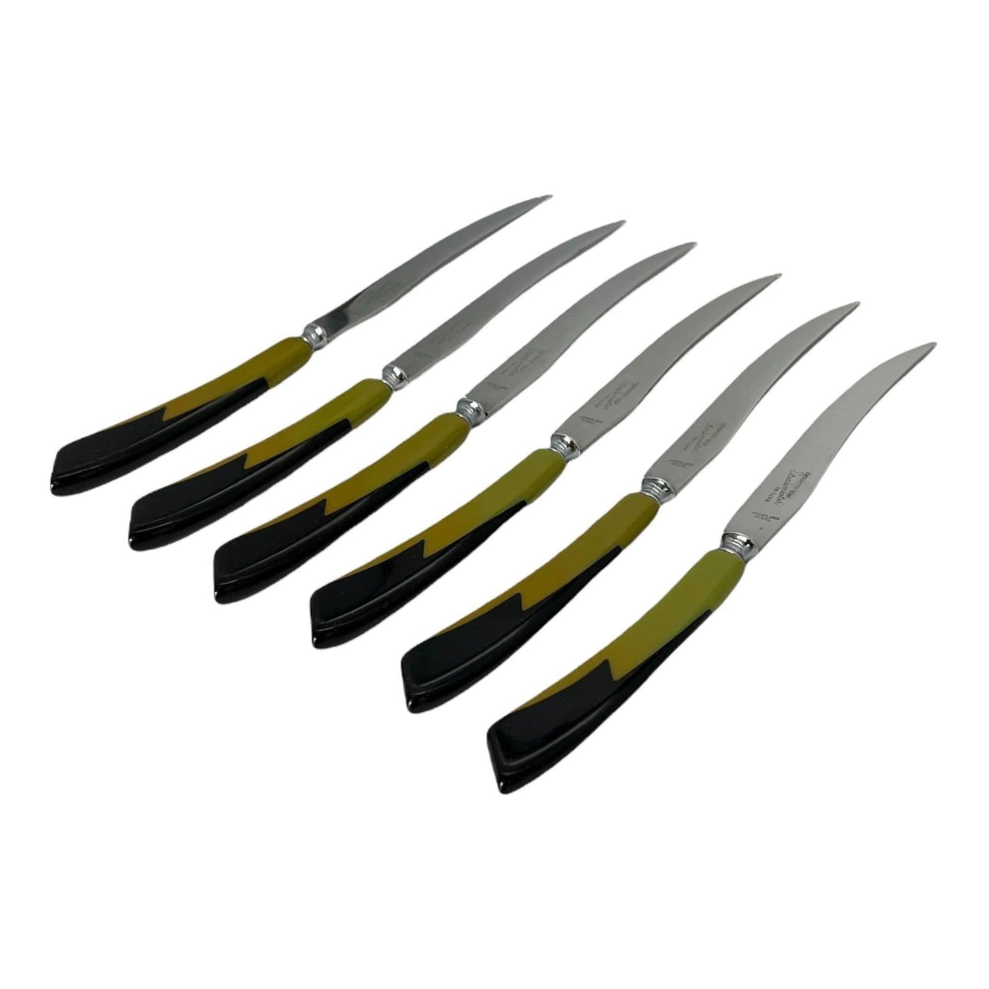 Set of Six Vintage Bakelite Knives