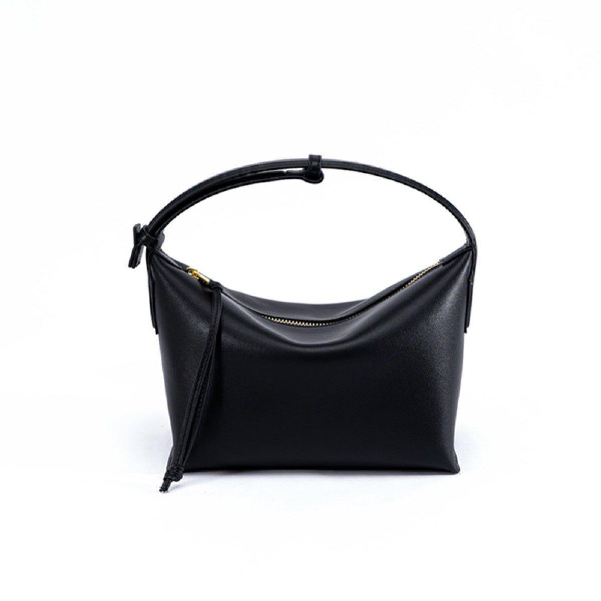 Simple Adjustable Strap Zipper Handbag