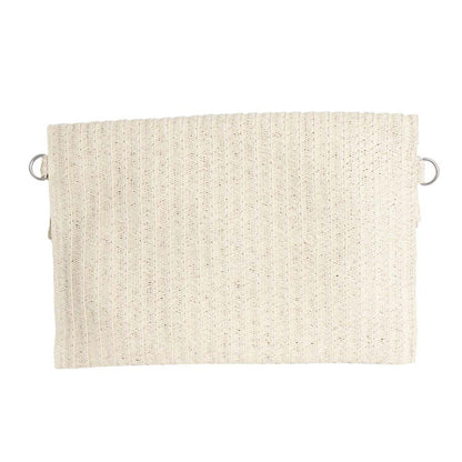 Stylish Cream Fringe Clutch Shoulder Bag - Perfect Accessory for Any Outfit!