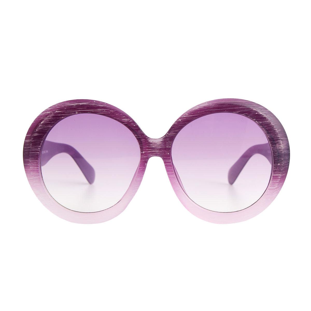 Sunglasses Women Candy Color Purple Plastic