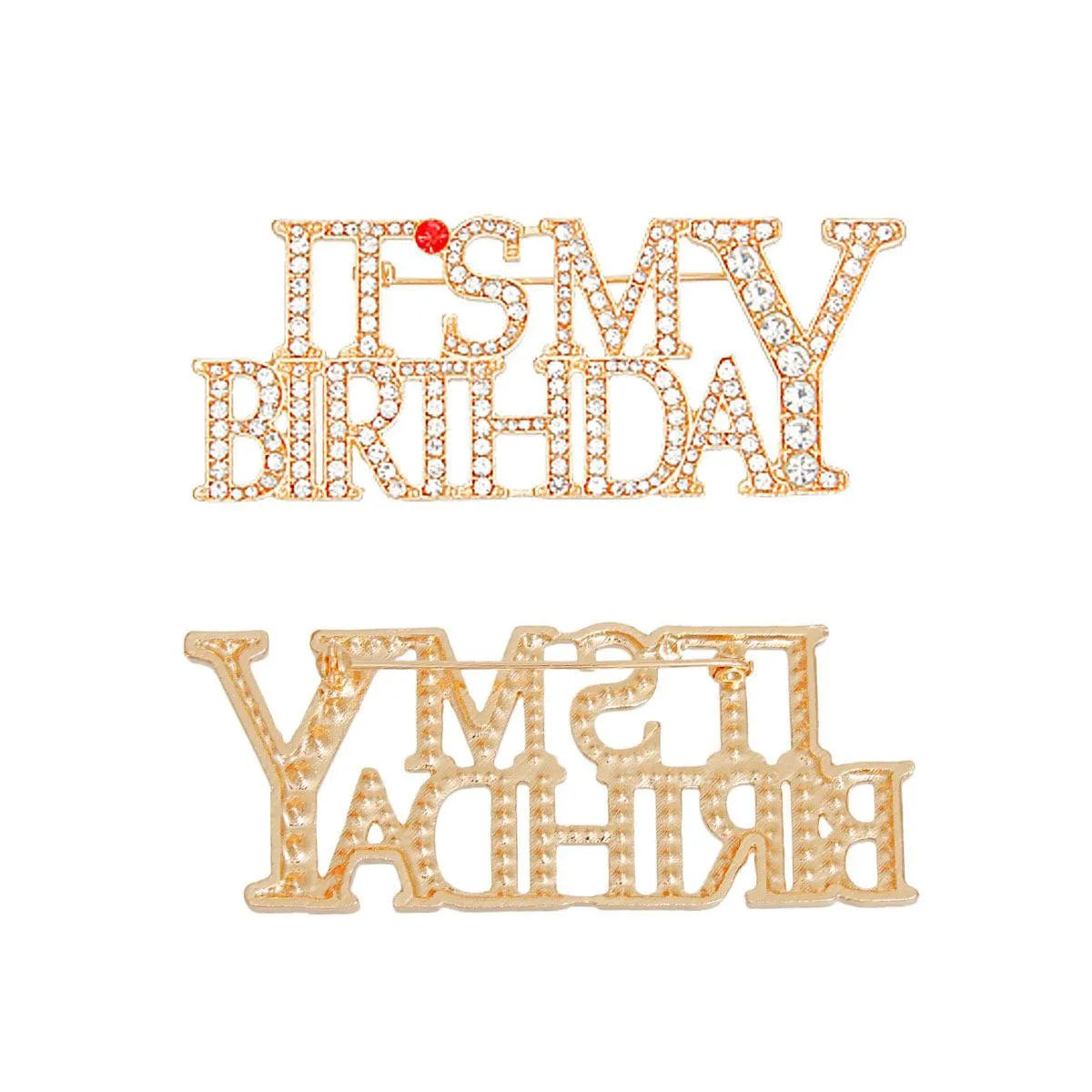 Women's Birthday Brooch for a Stylish Celebration