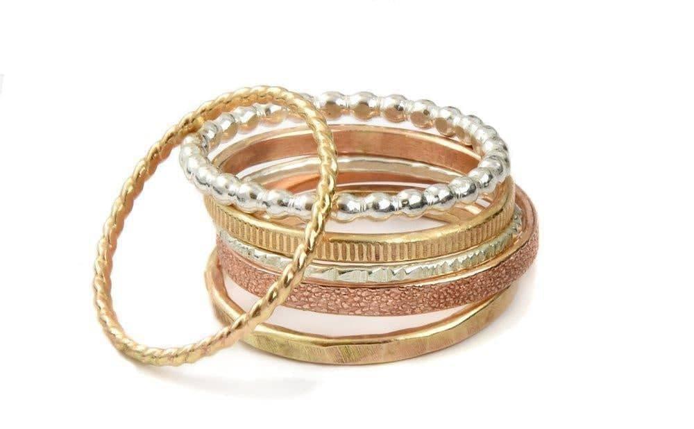 Women’s Most Popular Pre-made Fashion Ring Stack