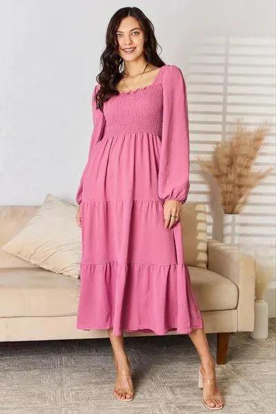 Effortlessly Feminine: Tiered Ruffle Dress for Timeless Charm