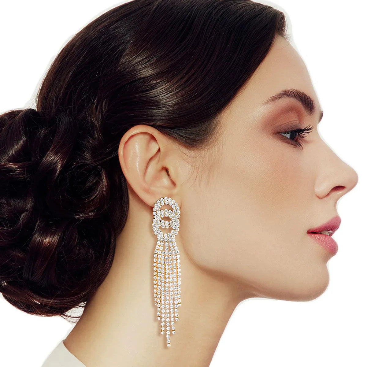 Elevate Your Jewelry Game with Chic Circle Fringe Earrings Jewelry Bubble