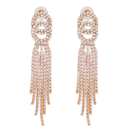 Elevate Your Jewelry Game with Chic Circle Fringe Earrings Jewelry Bubble