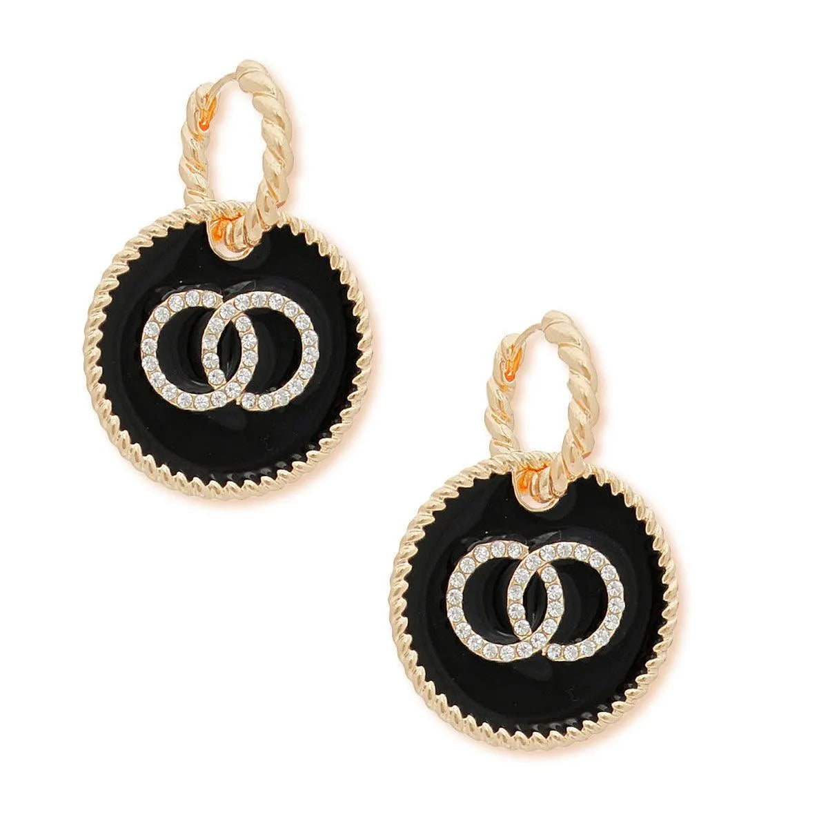 Fashion Jewelry: Achieve Effortless Elegance with Clear Infinity Gold Earrings Pinktown