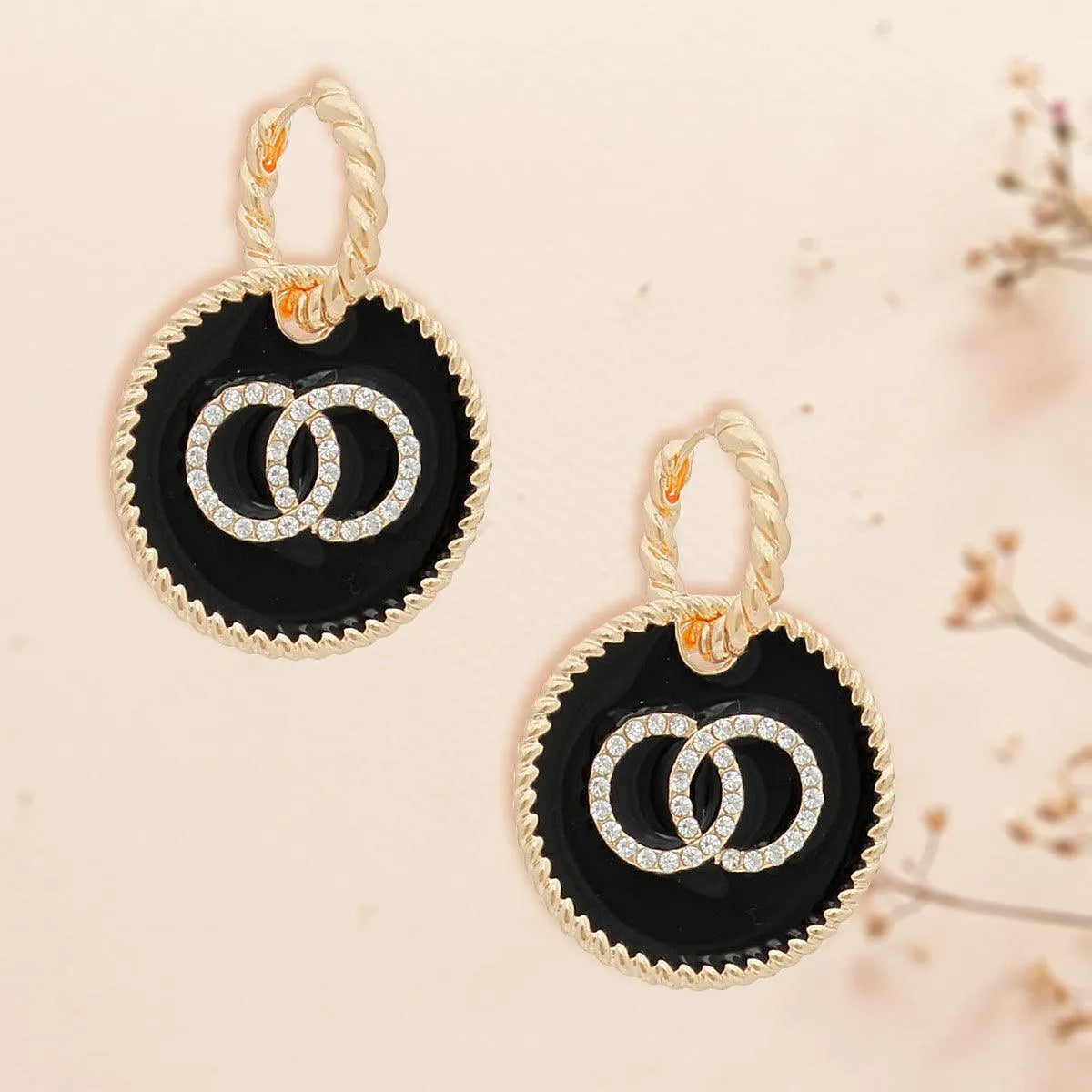 Fashion Jewelry: Achieve Effortless Elegance with Clear Infinity Gold Earrings Pinktown