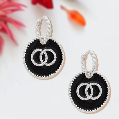 Fashion Jewelry: Achieve Effortless Elegance with Clear Infinity Silver Earrings Jewelry Bubble