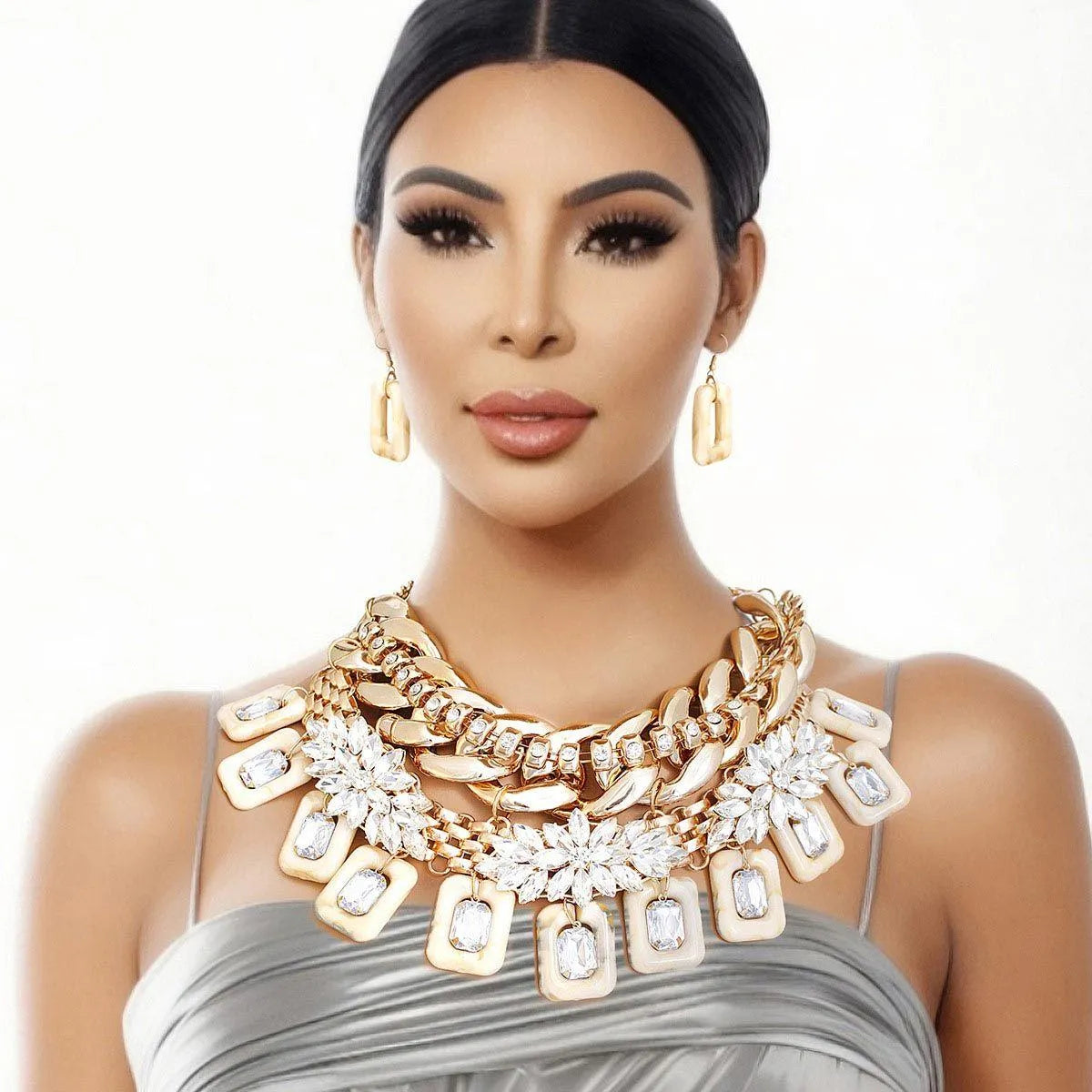 Fashion Jewelry: Goldie Look at Me Statement Necklace Set | Shop Now Jewelry Bubble