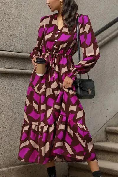 Fashionable Lantern Sleeve Dress: Your Perfect Style Statement