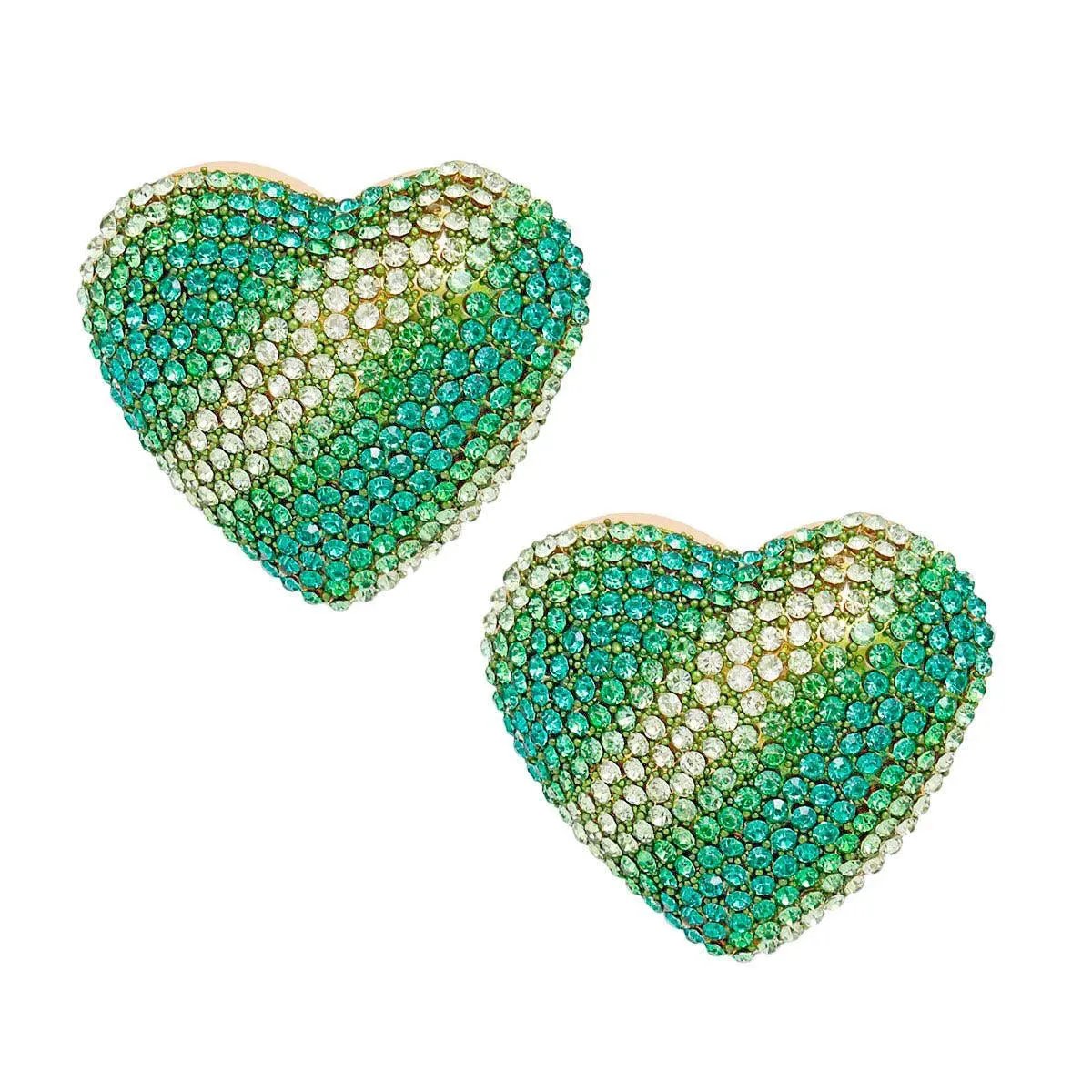 Find Your Sparkle: Women's Green Stud Earrings to Captivate Hearts
