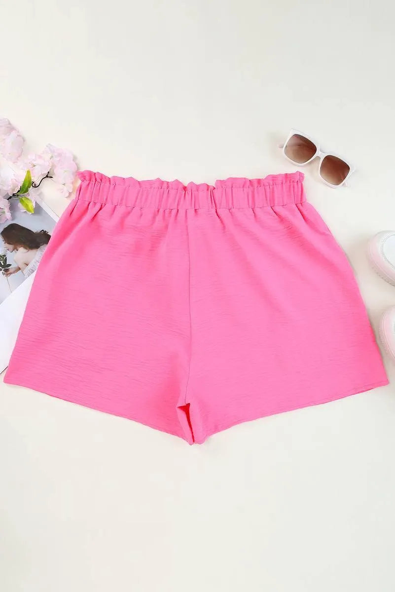 Get Comfy with Plus Size Paperbag Shorts - Shop Now! Jewelry Bubble