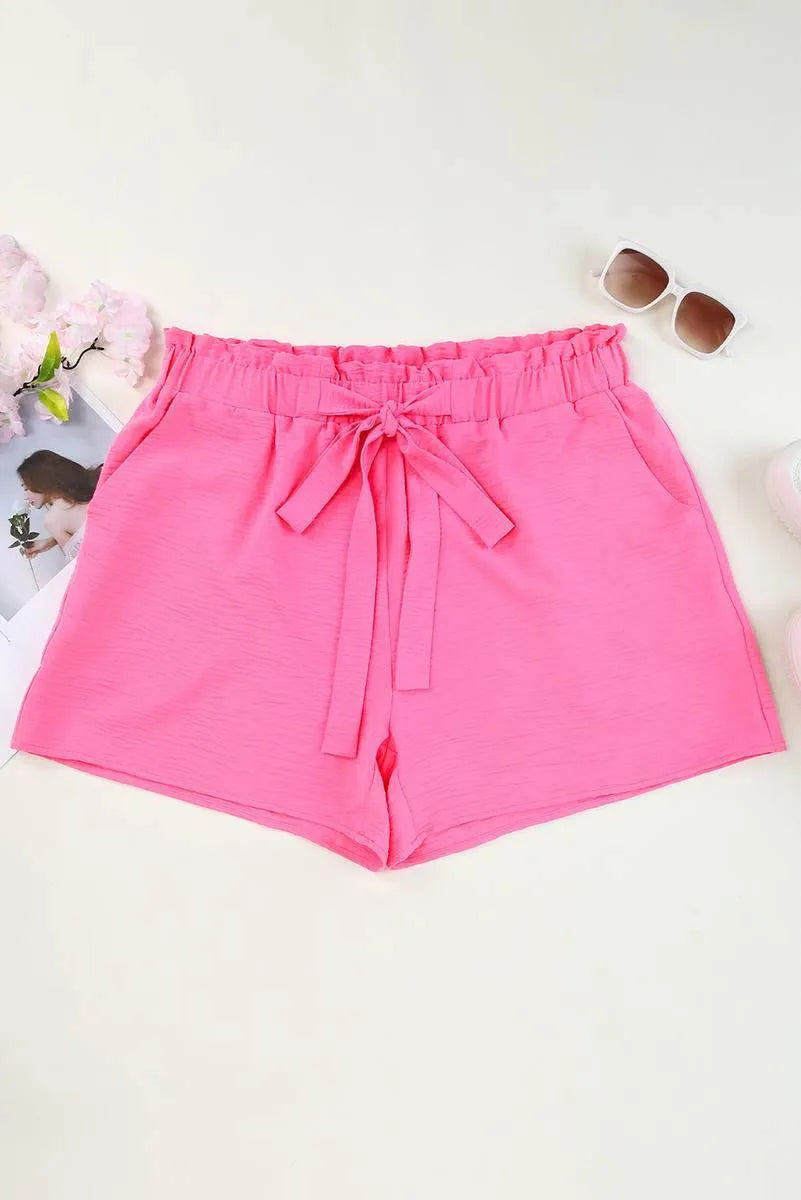 Get Comfy with Plus Size Paperbag Shorts - Shop Now! Jewelry Bubble