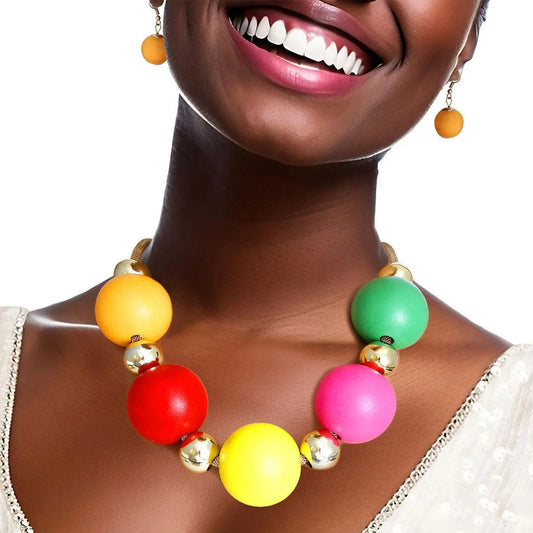 Get Glam: Beaded Necklace Set - Perfect Fashion Accessory! Jewelry Bubble