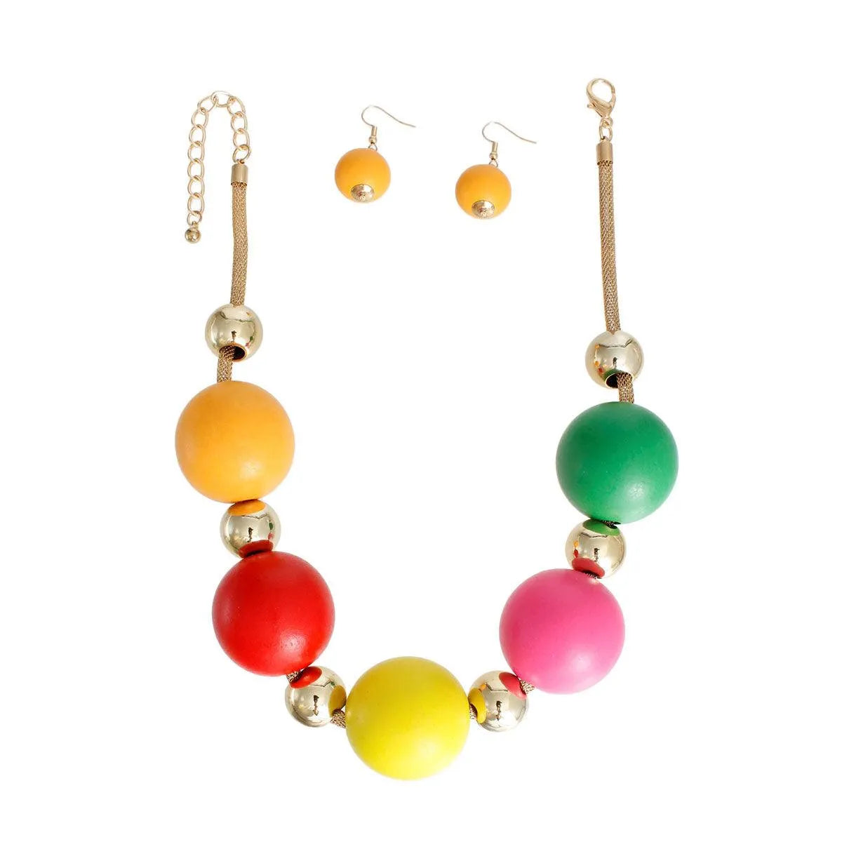 Get Glam: Beaded Necklace Set - Perfect Fashion Accessory! Jewelry Bubble