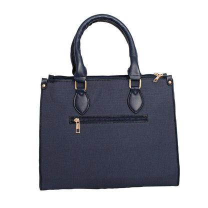 Get Noticed with Stylish Blue Granule Satchel Handbag for Women Jewelry Bubble