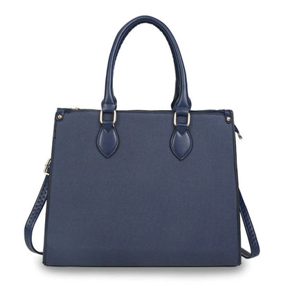 Get Noticed with Stylish Blue Granule Satchel Handbag for Women Jewelry Bubble