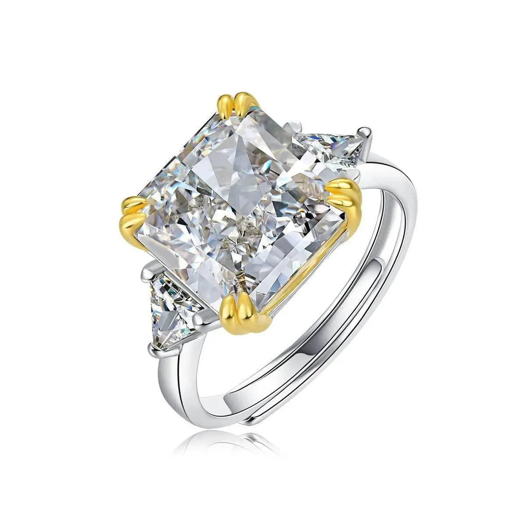 Get Your Style On: Square Silver Tone Ring for Women