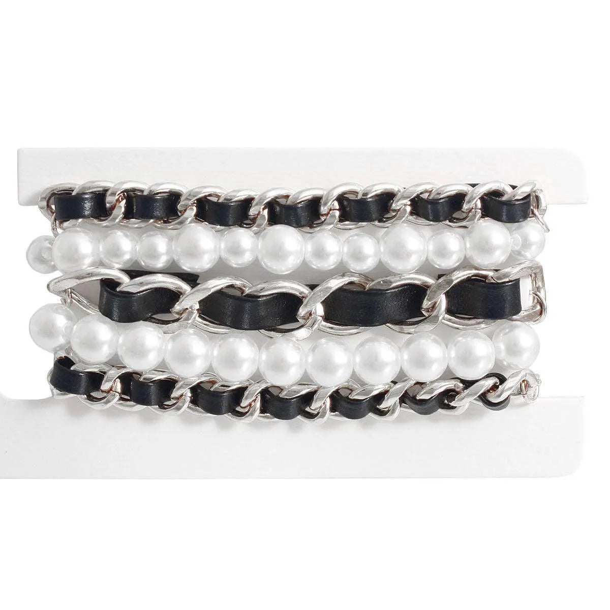 Get ready to rock your wrist with Monochromatic Bracelet Set Jewelry Bubble