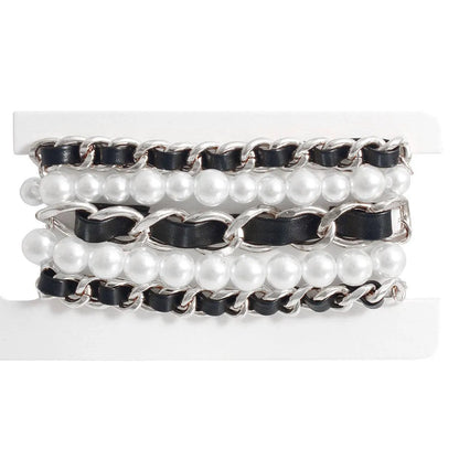 Get ready to rock your wrist with Monochromatic Bracelet Set Jewelry Bubble