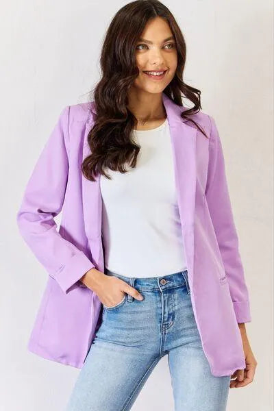 Get the Look: Lavender Women’s Blazer for Chic Style! Jewelry Bubble