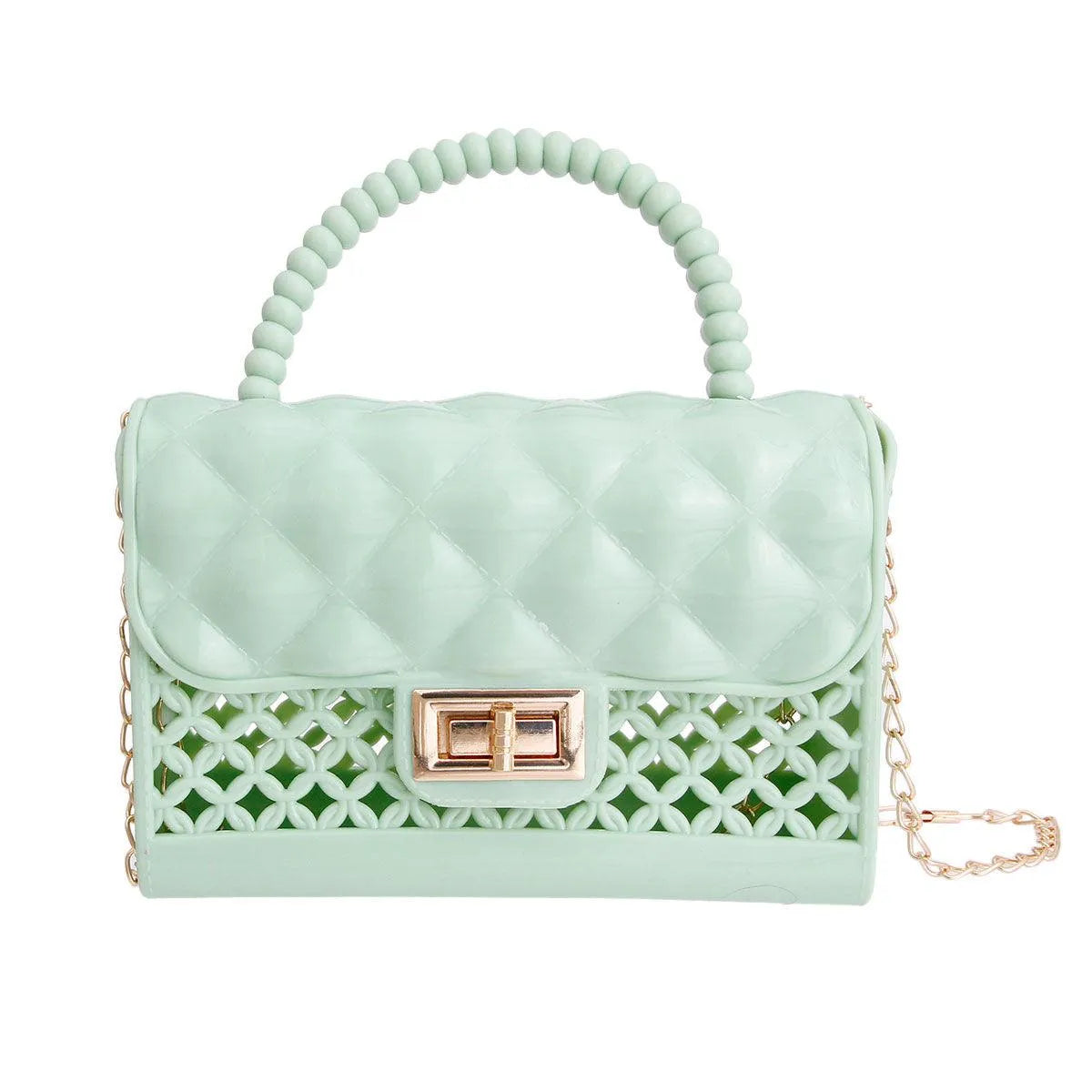 Green and Breezy Mini Crossbody Handbag: Unleash Your Inner Fashionista Jewelry Bubble