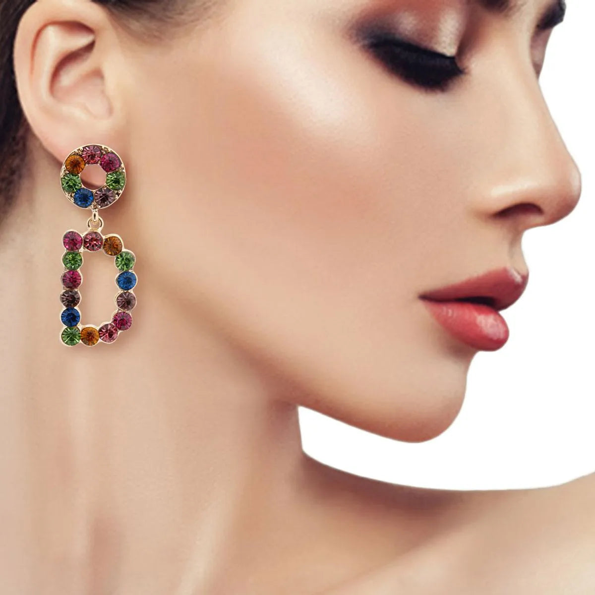 Make a Statement with Our Fashionable D Initial Dangle Earrings for Women Jewelry Bubble