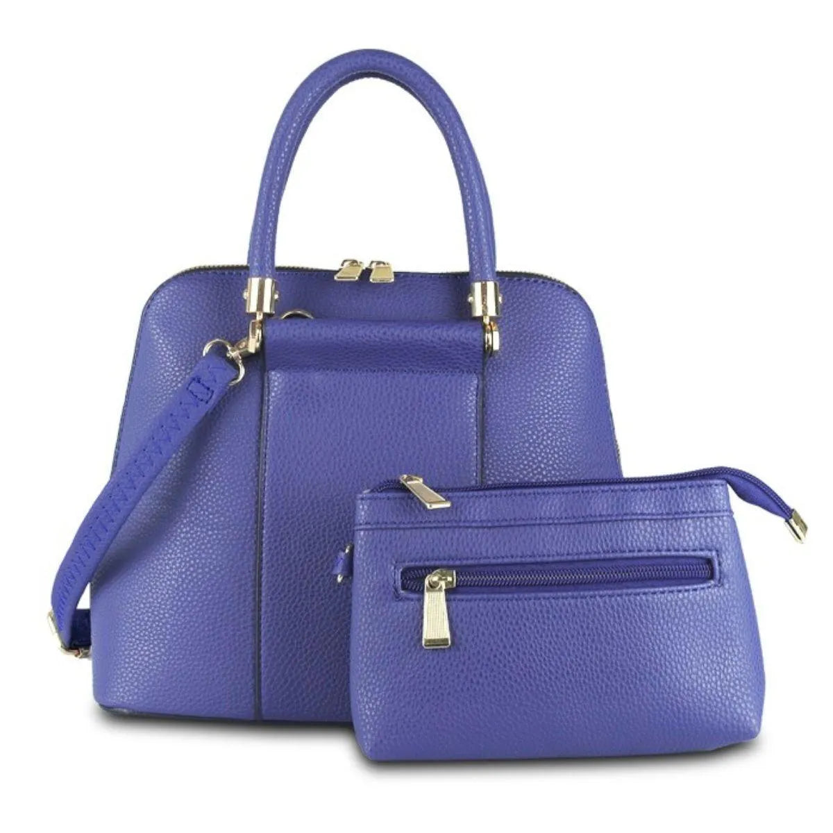 Must-Have Accessory: Chic Women's Blue Handbag Ensemble Coveted Classic Jewelry Bubble