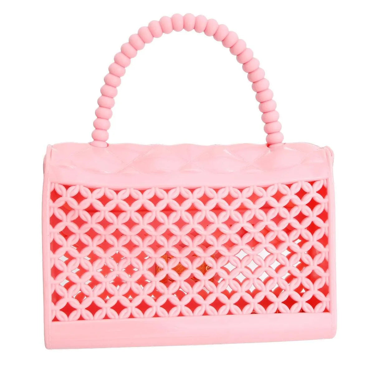 Pink and Breezy Mini Crossbody Handbag: Unleash Your Inner Fashionista Jewelry Bubble