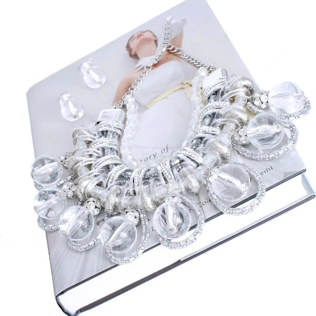 Shop Now for Atomic Statement Necklace Set – Fashion Jewelry