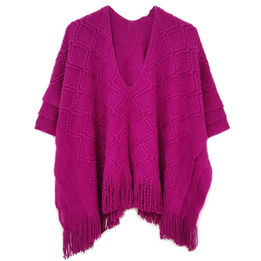 Shop Stylish Purple Poncho for Women - Get Yours Today! Jewelry Bubble