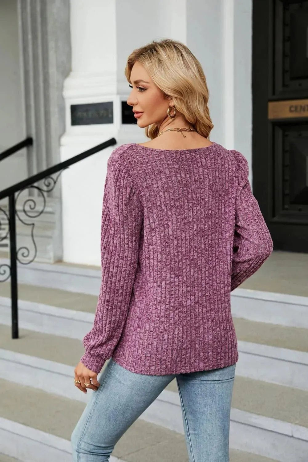 Shop the Perfect Ribbed Square Neck Top for Effortless Style