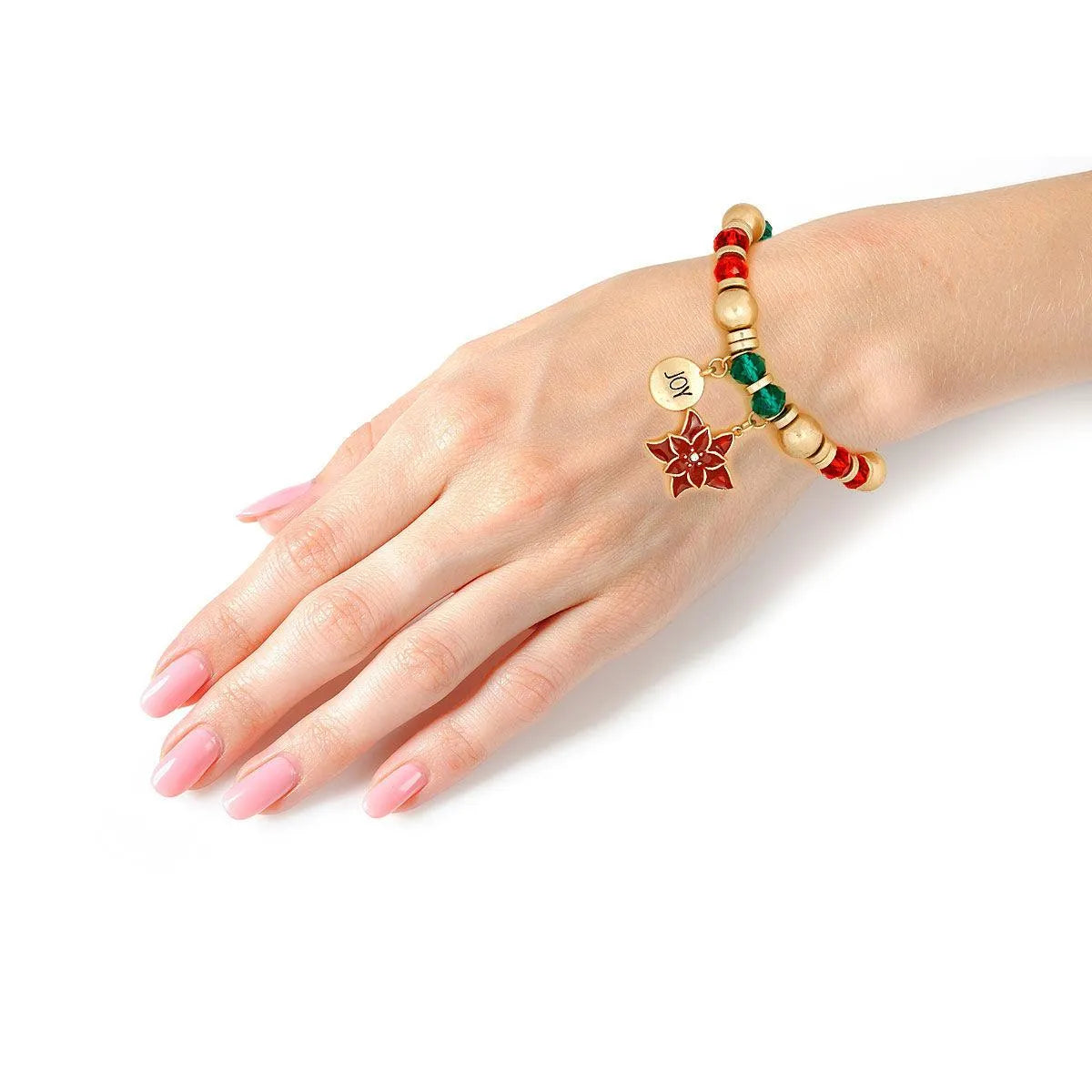 Spread Cheer with Festive Christmas Charm Bracelet! Jewelry Bubble