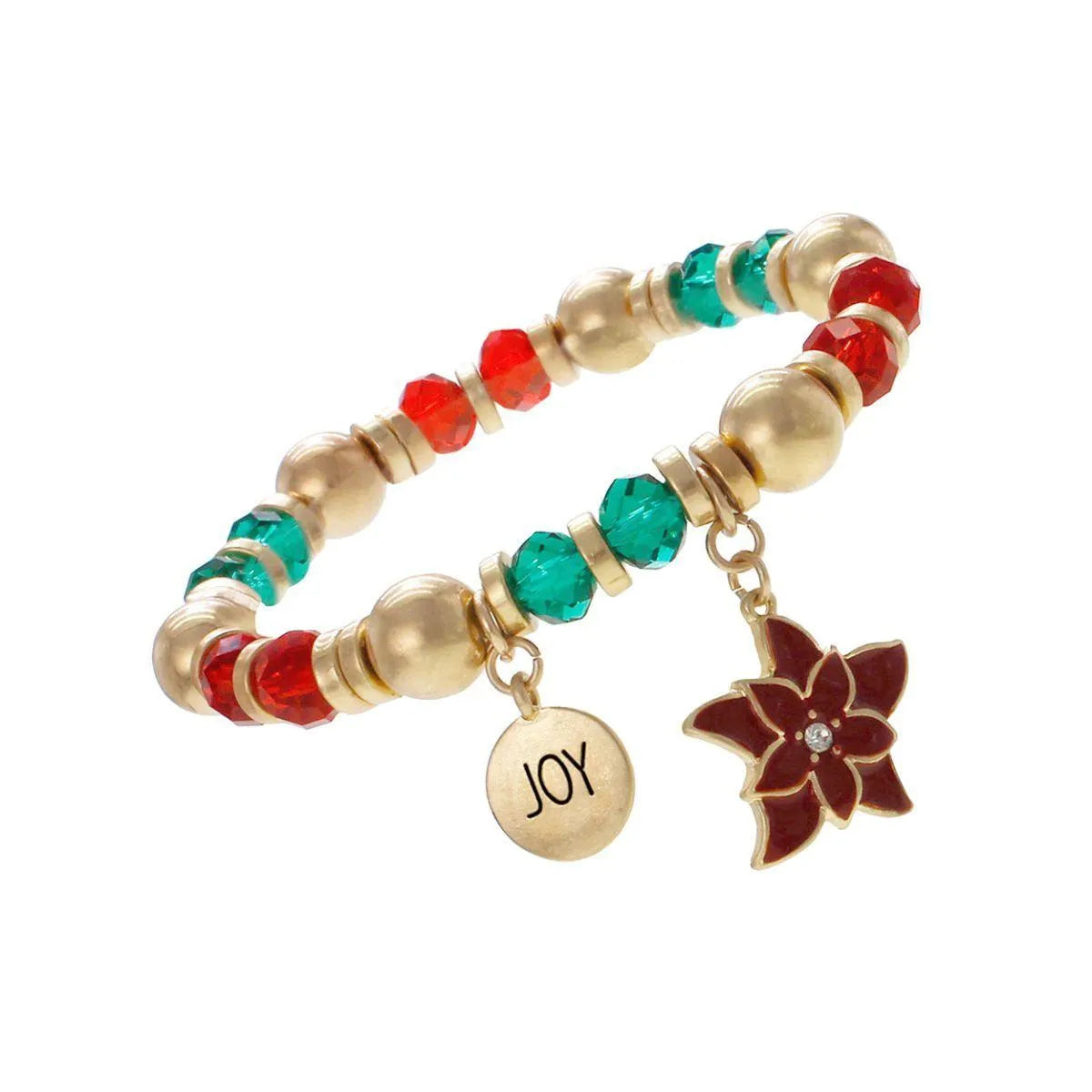 Spread Cheer with Festive Christmas Charm Bracelet! Jewelry Bubble